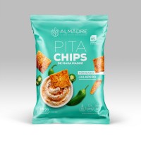 ALMADRE PITA CHIP JALAPEÑO 170G