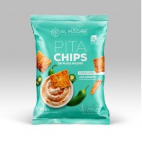 ALMADRE PITA CHIP JALAPEÑO 170G