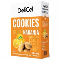 DELICEL COOKIES NARANJA 200G