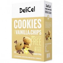 DELICEL COOKIES VAINILLA &amp; CHIPS 200G