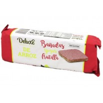 DELUXE GALLETA BAÑADA FRUTILLA   115G