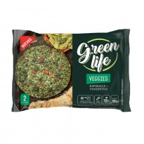 GREEN LIFE HAMBURGUESA ESPINACA PIMENTOS