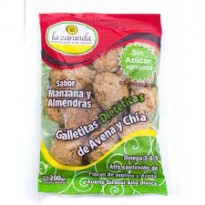 LA ZARANDA DIET MANZANA Y ALMENDRAS 200G