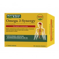 NATURAL LIFE OMEGA 3 SYNERGY 60CAP