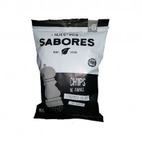 NUESTROS SABORES PAPAS PIMIENTA 80G